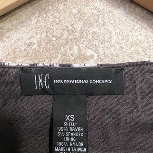 INC fitted XS dress.  Like new